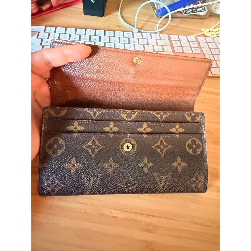 Louis Vuitton Monogram Canvas Sarah Wallet circa 2010 - Picture 7 of 9